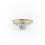 2.0 CT Cushion Shaped Moissanite Solitaire Engagement Ring - crownmoissanite