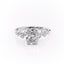 2.0 CT Cushion Shaped Moissanite Solitaire Engagement Ring - crownmoissanite