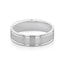 Brushed Finish Classic Men's Wedding Band - crownmoissanite