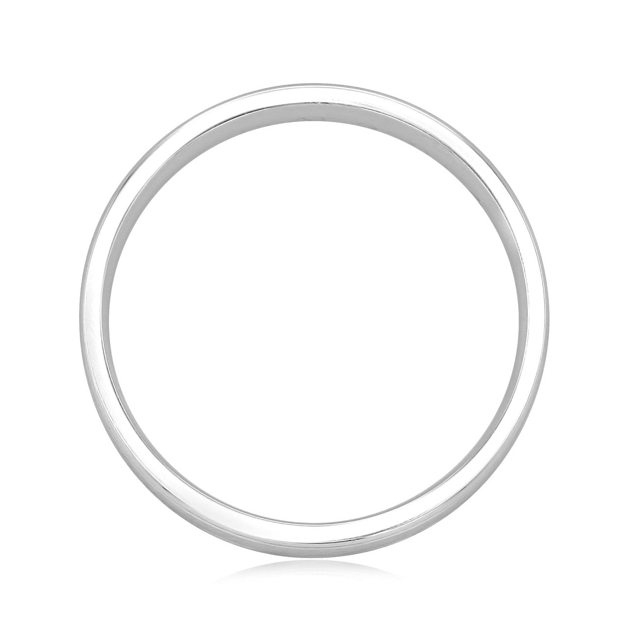 Brushed Finish Classic Men's Wedding Band - crownmoissanite