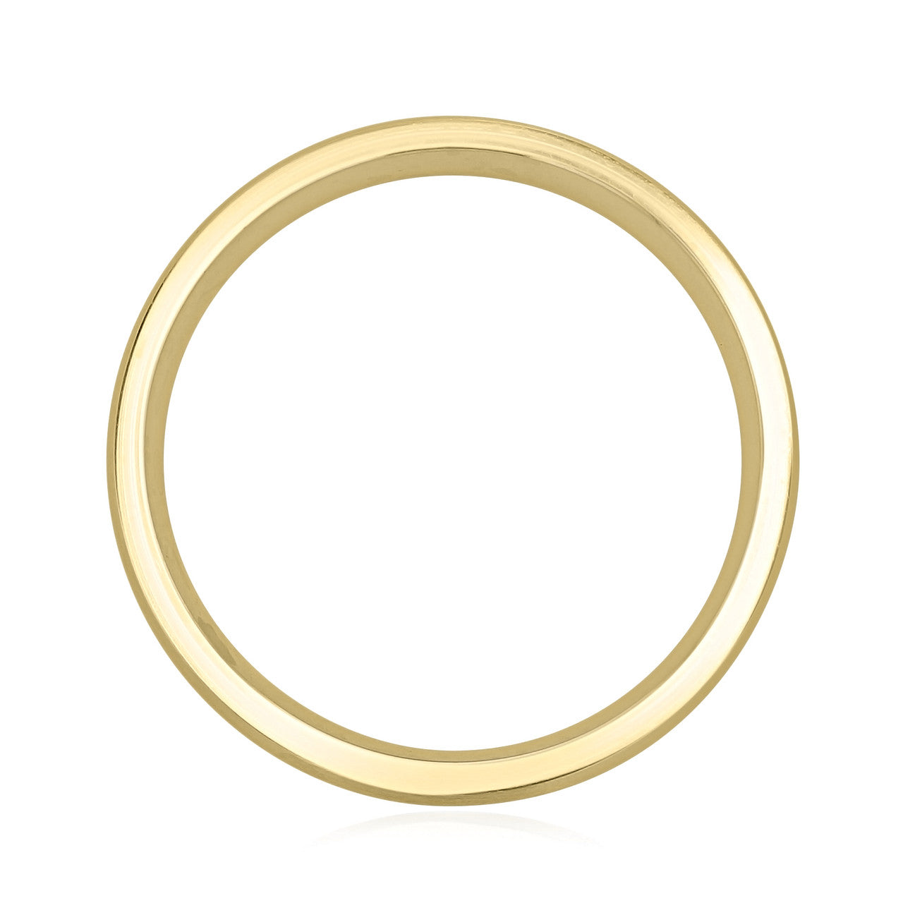 Brushed Polish Classic Men's Wedding Band - crownmoissanite