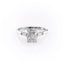 2.0 CT Radiant Shaped Moissanite Three Stones Engagement Ring - crownmoissanite