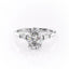 2.72 CT Oval Cut Three Stone Moissanite Engagement Ring - crownmoissanite