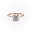 2.54 CT Cushion Cut Dainty Moissanite Engagement Ring - crownmoissanite