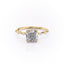 2.54 CT Cushion Cut Dainty Moissanite Engagement Ring - crownmoissanite
