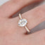 1.91 CT Oval Solitaire Moissanite Engagement Ring With Pave Setting - crownmoissanite