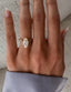 1.0 - 3.0 CT Oval Shaped Moissanite Solitaire Style Engagement Ring
