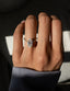 1.0 - 3.0 CT Oval Shaped Moissanite Solitaire Style Engagement Ring