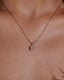 2.0 CT oval cut moissanite pendant necklace – elegant solitaire design in polished gold, perfect for bridal jewelry, gifting, or everyday sophistication.