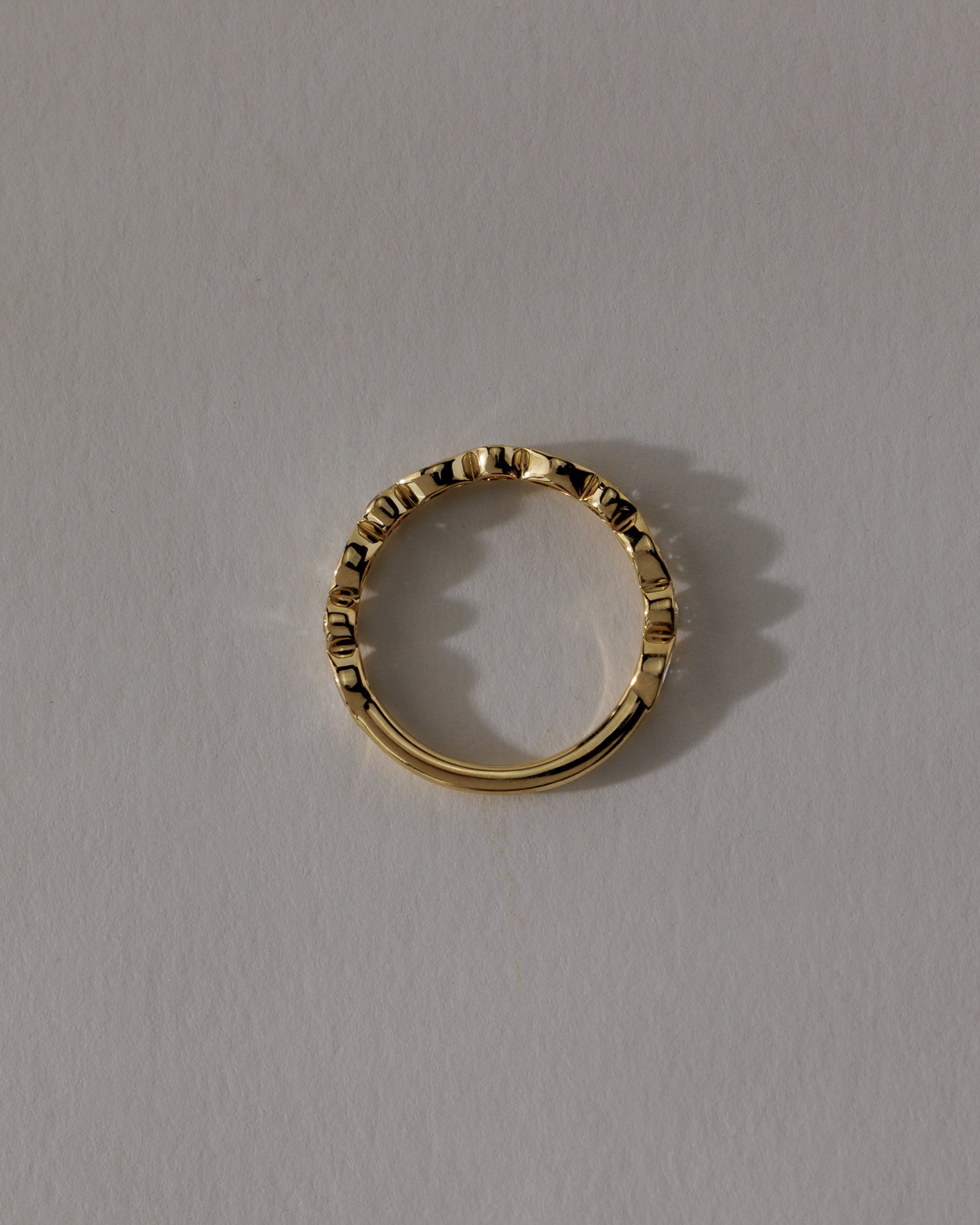 1.15 TCW round and marquise cut moissanite wedding band with bezel setting – modern gold ring featuring alternating shapes for a unique and elegant bridal look.