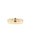 Classic Polished Finish Yellow Gold Men's Band - crownmoissanite