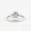 1.20 CT Cushion Shaped Moissanite Solitaire Engagement Ring - crownmoissanite