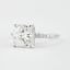 1.80 CT Cushion Shaped Moissanite Hidden Halo Engagement Ring - crownmoissanite