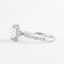 1.5 CT Round Cut Hidden Halo & Pave Moissanite Engagement Ring - crownmoissanite