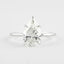 1.5 CT Pear Shaped Moissanite Solitaire Engagement Ring - crownmoissanite