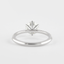 1.20 CT Round Shaped Moissanite Solitaire Engagement Ring - crownmoissanite