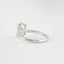 1.33 CT Oval Shaped Moissanite Solitaire Engagement Ring - crownmoissanite