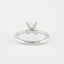 1.33 CT Oval Cut Pave Setting Moissanite Engagement Ring - crownmoissanite