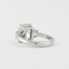 2.50 CT Radiant Three Stone Moissanite Engagement Ring - crownmoissanite