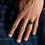 Satin Finish Classic Wedding Band For Men - crownmoissanite
