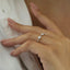 1.0 TCW Round Cut Four Stone Setting Moissanite Engagement Ring - crownmoissanite