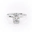 2.72 CT Oval Cut Solitaire Moissanite Engagement Ring - crownmoissanite