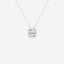 0.50 CT Round Moissanite Diamond Solitaire Necklace - crownmoissanite