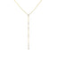 0.60 TCW Marquise Moissanite Diamond Bezel Starstruck Lariat Pendent Necklace - crownmoissanite