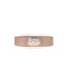 Classic Single Stone Satin-Finish Men's Band - crownmoissanite
