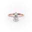 2.0 CT Pear Shaped Moissanite Solitaire Engagement Ring - crownmoissanite
