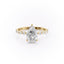 2.0 CT Pear Shaped Moissanite Solitaire Engagement Ring - crownmoissanite