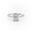 2.08 CT Princess Solitaire Dainty Style Moissanite Engagement Ring - crownmoissanite