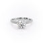 1.60 CT Round Cut Hidden Halo Triple Pave Moissanite Engagement Ring - crownmoissanite