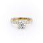 1.60 CT Round Shaped Moissanite Solitaire Engagement Ring - crownmoissanite