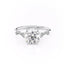 1.35 CT Round Shaped Moissanite Solitaire Engagement Ring - crownmoissanite