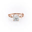 1.90 CT Round Shaped Moissanite Twig Engagement Ring - crownmoissanite
