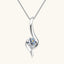 1.0 CT Round Moissanite Diamond Solitaire Necklace - crownmoissanite