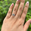 2.0 CT Cushion Shaped Moissanite Hidden Halo Engagement Ring - crownmoissanite