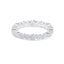 0.20 TCW Round Cut Full Eternity Moissanite Wedding Band - crownmoissanite