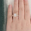 2.50 CT Emerald Cut Solitaire Style Moissanite Bridal Ring Set - crownmoissanite