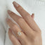 1.04 CT Radiant Cut Solitaire Style Moissanite Engagement Ring - crownmoissanite
