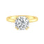 2.0 CT Cushion Shaped Moissanite Hidden Halo Engagement Ring - crownmoissanite