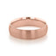 Brushed Finish Classic Men's Wedding Band - crownmoissanite