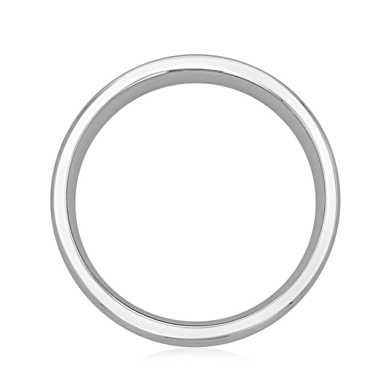 Men's Brushed Finish Classic Wedding Band - crownmoissanite