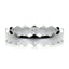 Hexagon Form Polished Finish Classic Men's Band - crownmoissanite