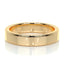 Polished Finish Yellow Gold Classic Men's Band - crownmoissanite
