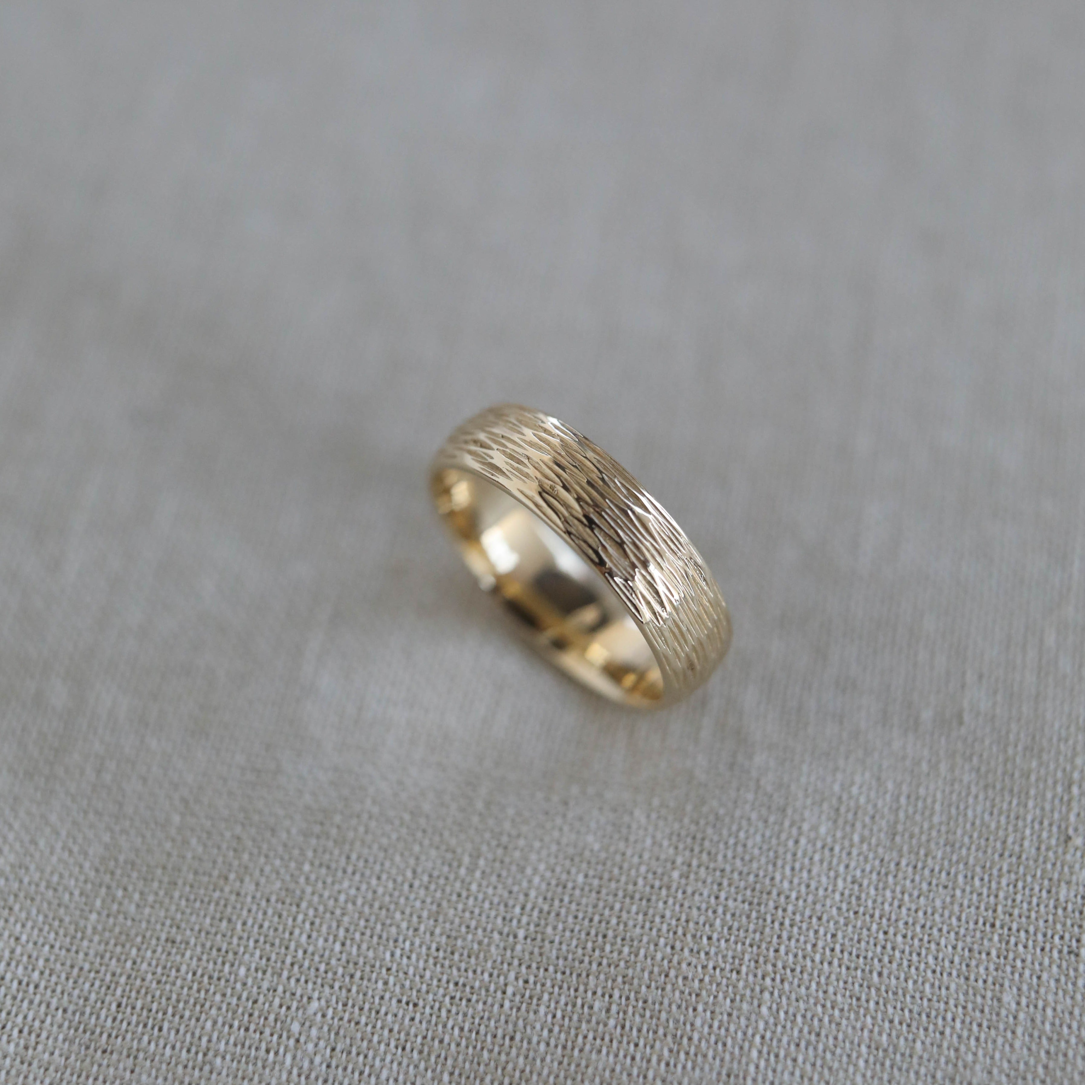 Classic Rugged Men's Band - crownmoissanite