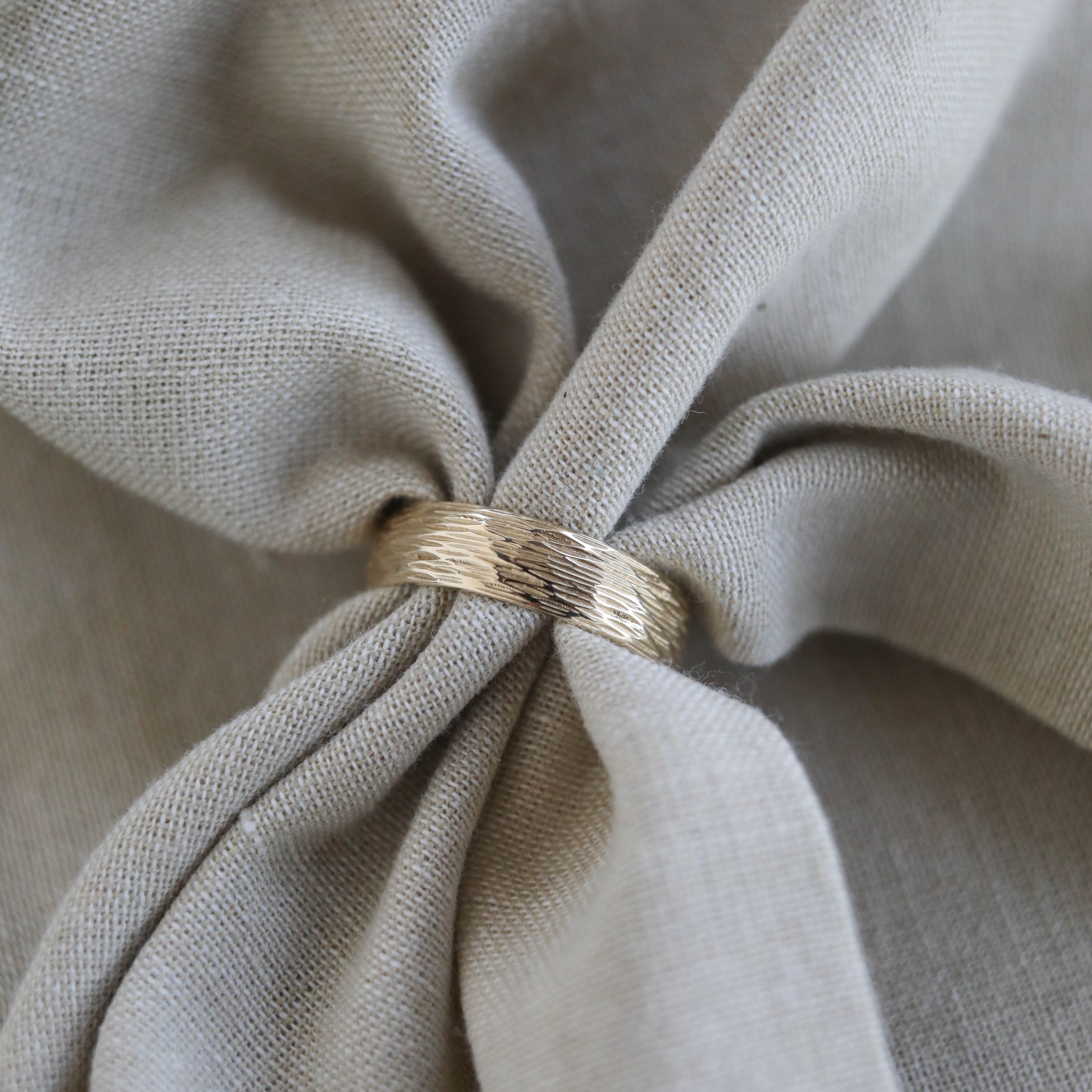 Classic Rugged Men's Band - crownmoissanite