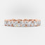0.80 TCW Marquise and Round Cut Alternative Style Wedding Band - crownmoissanite