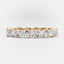 0.80 CT Marquise & Round Shaped Moissanite Alternative Diamond Wedding Band - crownmoissanite